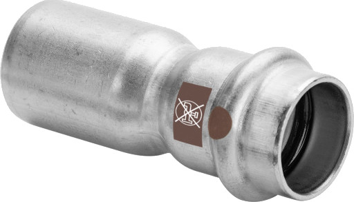 5 stk VIEGA 35x22mm Temponox reduksjonsstykke
