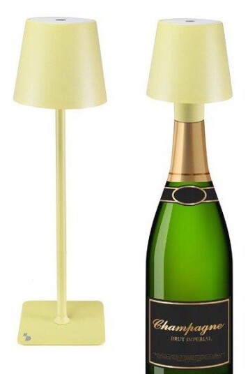 Beper P201UTP126 Bordlampe Oppladbar Gul