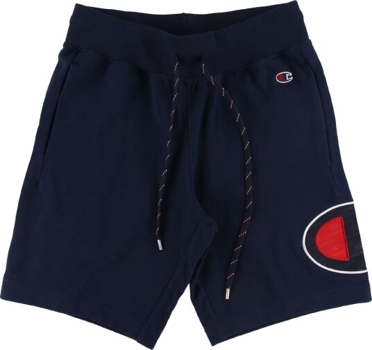Champion Fashion Shorts Bermuda Navy m. Logo Champion 16 18 år 176 188 Shorts Blå