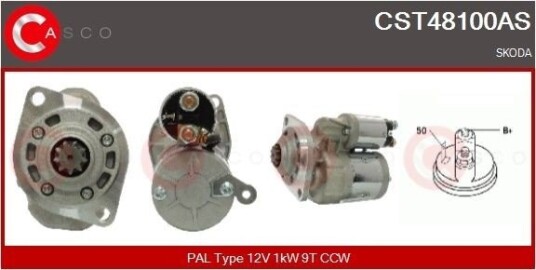 CASCO CST48100AS Starter CASCO CST48100AS Starter