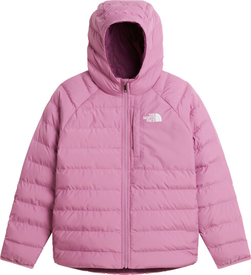 The North Face Girls" Reversible Perrito Hooded Jacket Hushed Lavender XXL