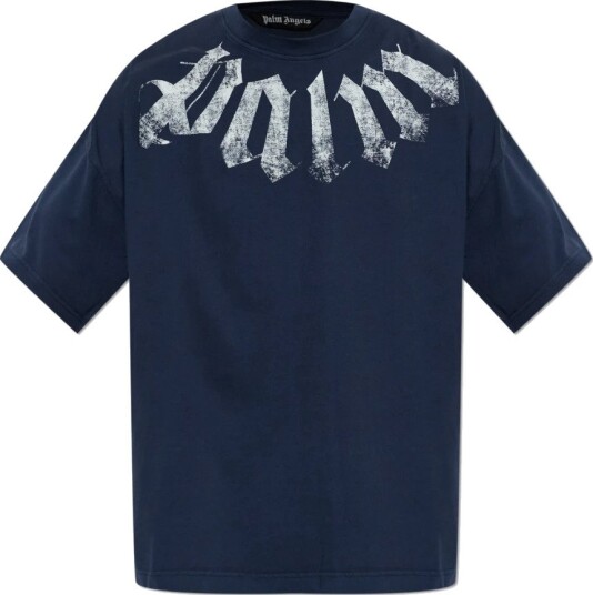Palm Angels Herre Topper Blå XL,