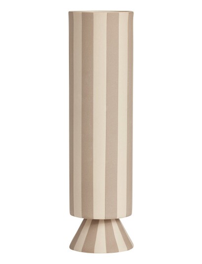 Oyoy Living Design Toppu Vase High Patterned CLAY H31CM