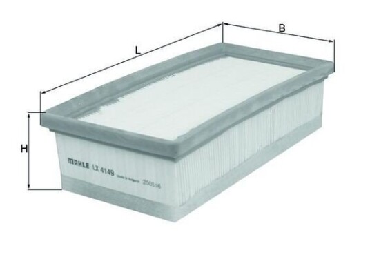 Luftfilter MAHLE ORIGINAL LX 4149