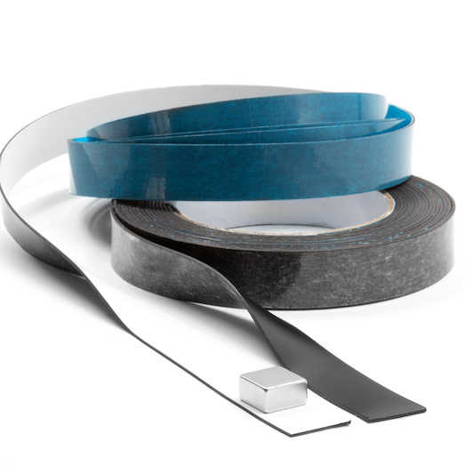 Supermagneter Stålbånd 20 mm X 5 Meter   Hvit Eller Sort Overflate for Magneter