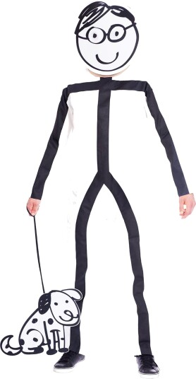 Strekfigur Kostyme - Plus-size