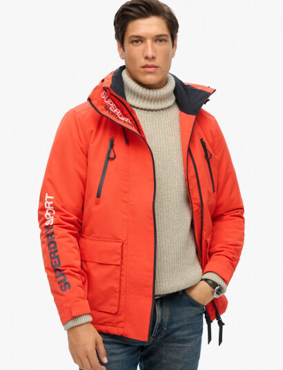 Superdry Hooded Ultimate Windbreaker - Orange - L Superdry Hooded Ultimate Windbreaker - Orange - L