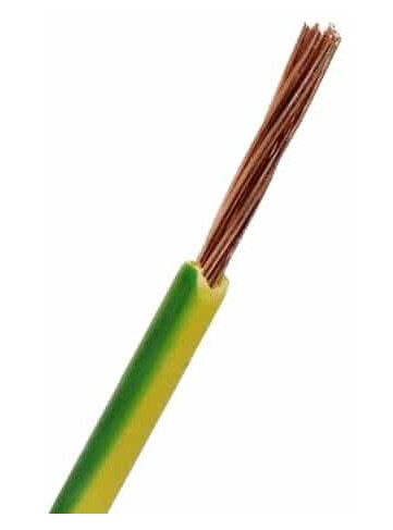 PN Kabel 16mm2 Gul/Grønn Metervare 1-100m PN Kabel 16mm2 Gul/Grønn Metervare 1-100m