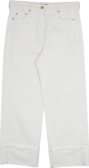 Max Mara Dame Bukser Hvit M,