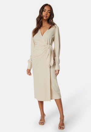 Happy Holly Lysandra Dress Light beige 36/38