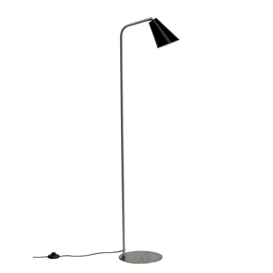 Dyberg Larsen Oswald Gulvlampe Sort/ Stål Dyberg Larsen Oswald Gulvlampe Sort/ Stål