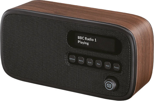 DAB+ Radio - Elegant Liten DAB-Radio for både Nettdrift og Batteridrift - VQ-Dexter DAB+ Radio - Elegant Liten DAB-Radio for både Nettdrift og Batteridrift - VQ-Dexter