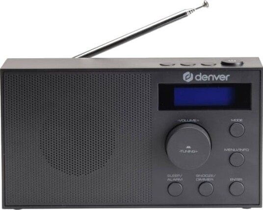 Denver DAB-51B DAB+ Bordradio med Vækkefunksjon Svart Denver DAB-51B DAB+ Bordradio med Vækkefunksjon Svart