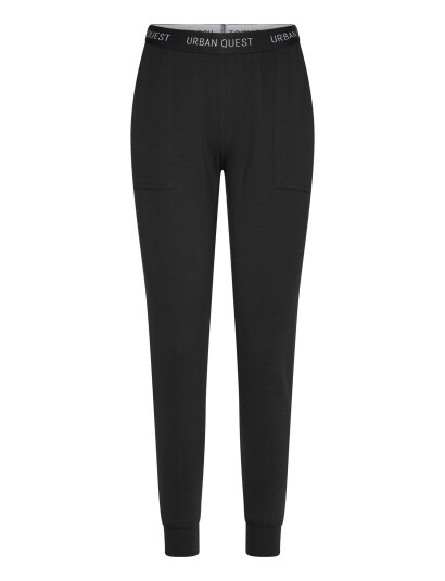 URBAN QUEST Women Bamboo Sweatpants   Black   L