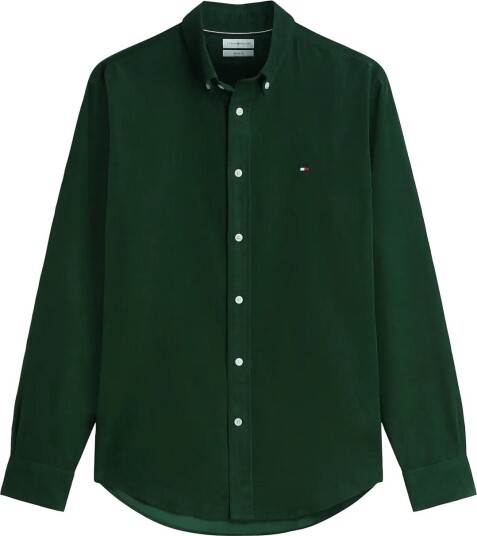 Tommy Hilfiger Solid Corduroy Rf Shirt COUNTRY GREEN L Tommy Hilfiger Solid Corduroy Rf Shirt COUNTRY GREEN L