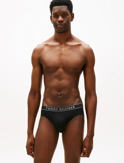 Tommy Hilfiger 3P Brief Dtm   Black   S