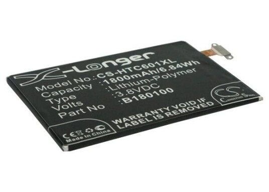 HTC One mini LTE NA batteri (1800 mAh 3.8 V)