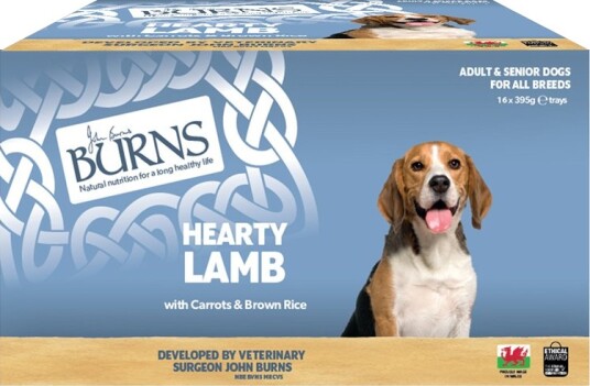 Burns Våtfôr Våtfôr For Hunder Lam 16 X 395 G