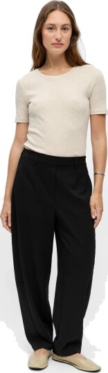 Object Objlisa Hw Ankle Barrel Pant Noos Black 36