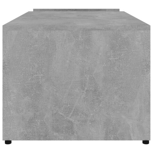vidaXL Salongbord betonggrå 90x45x35 cm sponplate