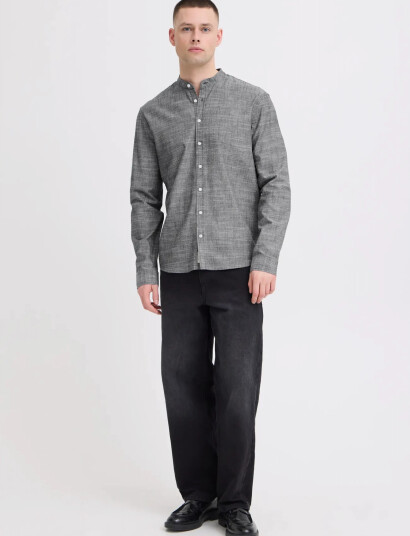 Blend Bhdaris Slub Cn Coll. Grey M Blend Bhdaris Slub Cn Coll. Grey M