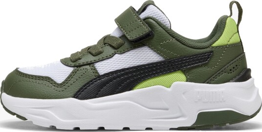 Puma Sko Trinity 2 liter AC+ PS Hvit/Grønn Puma 29 Sko Armygrønn Svart