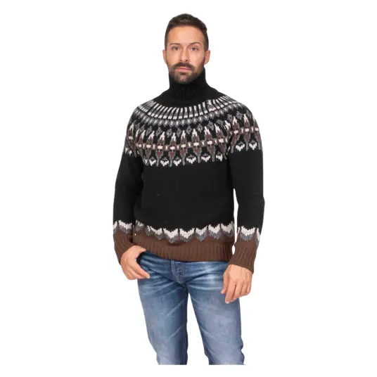 Dondup Herre Strikkevarer Svart M, Dondup Herre Strikkevarer Svart M,