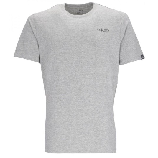 Rab  Stance Mountain Peak Tee Herre, Ym Grey Marl, L