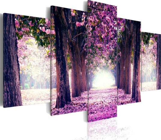 Bilde Purple Avenue 100x50 Artgeist sp. z o. o.