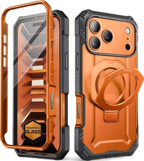 Supcase Grip Pro Mag MagSafe-etui til iPhone 18 Pro Max / 17 Pro Max Oransje