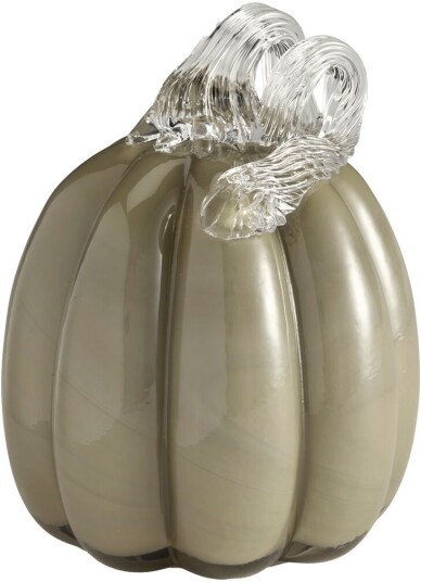 Cooee Design Pumpkin dekorasjon 14 cm Khaki