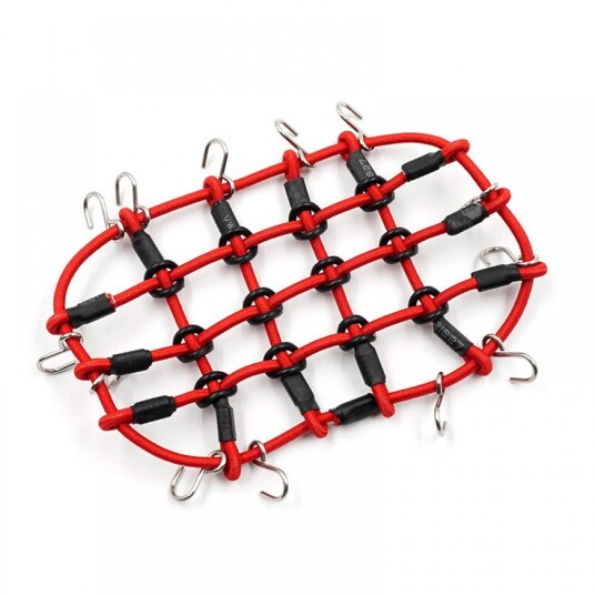 Yeah Racing YA-0715RD Luggage Net 65x105mm For 1/18 RC / TRX-4M