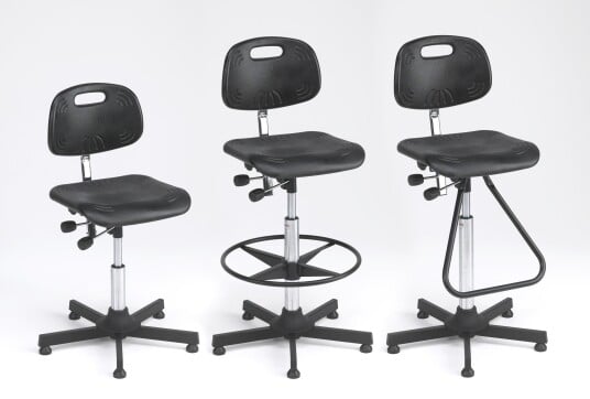 Global Stole 5110101 Arbeidsstol med fotring 630 880 mm svart Garasjeinnredning & oppbevaring Global Stole 5110101 Arbeidsstol med fotring 630 880 mm svart Garasjeinnredning & oppbevaring