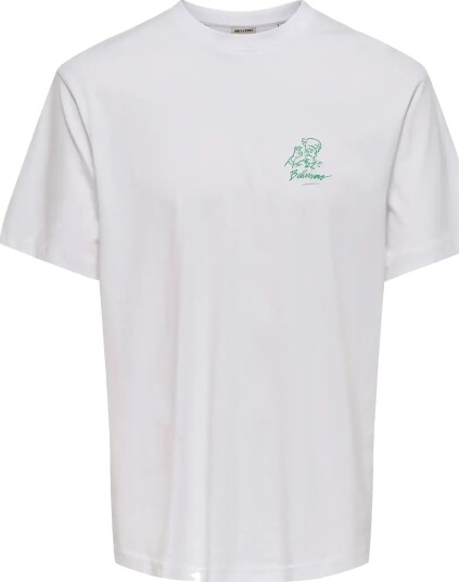 ONLY & SONS Onschef Life Rlx Ss Tee White XL