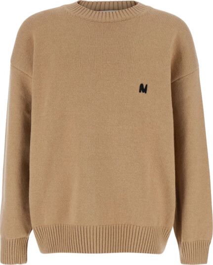 Msgm Herre Strikkevarer Beige S,
