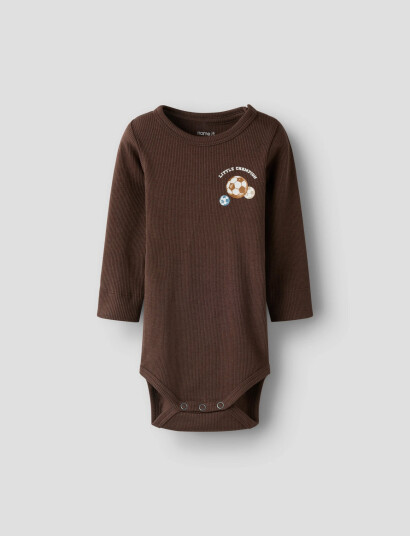 Name It Nbmdavey Ls Xsl Body Brown 50