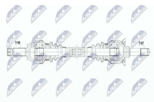 Nty Drivaksel NTY NPW BM 099 Nty Drivaksel NTY NPW BM 099
