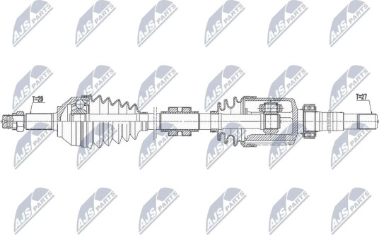 Nty Drivaksel NTY NPW NS 160