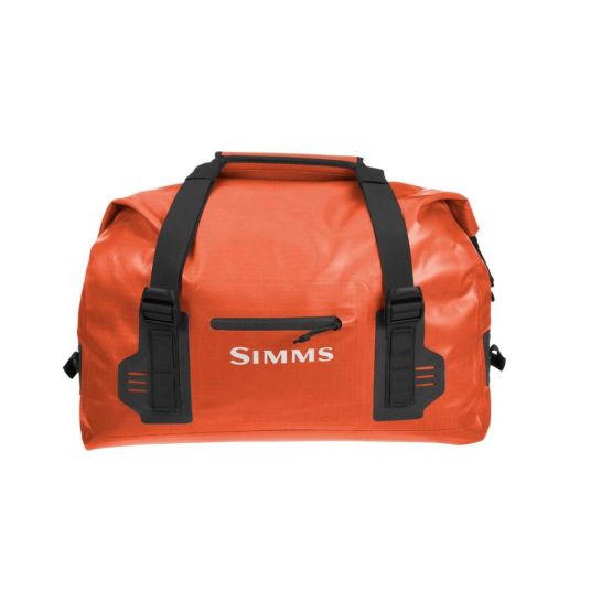 Simms Dry Creek Duffel L 155 liter Simms Orange