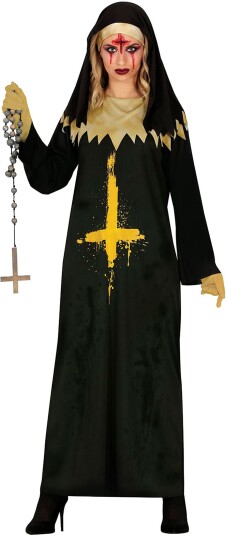 Fiestas Guirca Nonne Okkult Karnevalskostyme - Medium Fiestas Guirca Nonne Okkult Karnevalskostyme - Medium