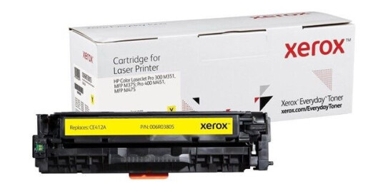 Xerox 006R03805 Alternative for HP 305A / CE412A Yellow Toner - Laser toner Yellow Xerox 006R03805 Alternative for HP 305A / CE412A Yellow Toner - Laser toner Yellow