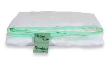 Sommerdyne 140x200 cm - Bambus sommerdyne - Nature by Borg dyne med bambus