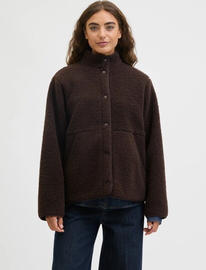 JJXX Jxvera Teddy Jacket Otw Sn Brown XS JJXX Jxvera Teddy Jacket Otw Sn Brown XS