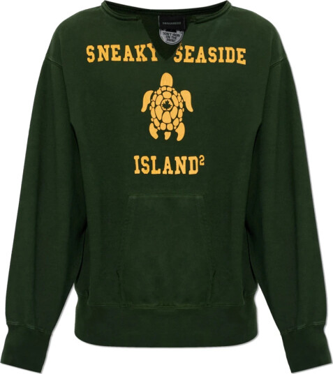Dsquared2 Herre Gensere & Hettegensere Grønn L, Dsquared2 Herre Gensere & Hettegensere Grønn L,