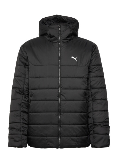 PUMA Ess Hooded Padded Jacket - Black - L PUMA Ess Hooded Padded Jacket - Black - L