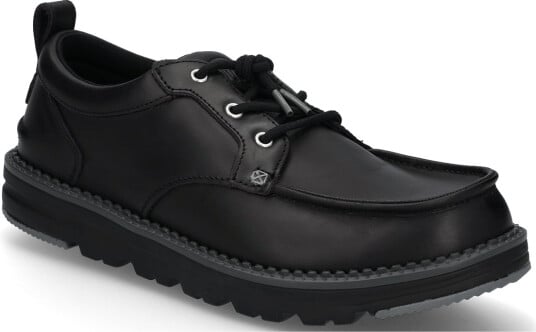 Hey Dude Flint Moc Leather Black 43