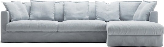 Decotique Le Grand Air 3 seters Sofa Divan Høyre Nordic Sky