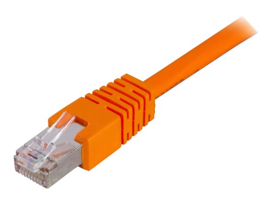 Deltaco Koblingskabel Cat6a 1m U/UTP Oransje