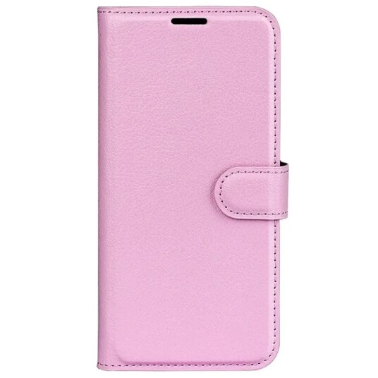 INCOVER Motorola Moto G42 Litchi Kunstskinn Deksel m. Lommebok - Rosa INCOVER Motorola Moto G42 Litchi Kunstskinn Deksel m. Lommebok - Rosa