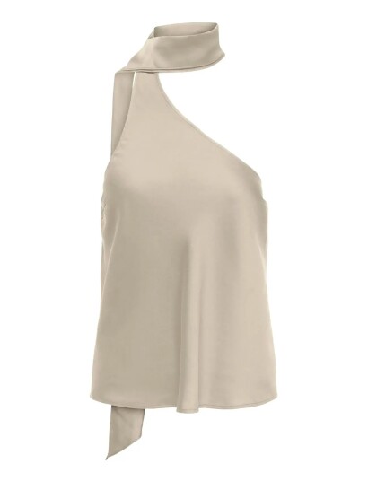 ONLY Onlamara Chigo S/L Scarf Top Wvn Ex Cream L ONLY Onlamara Chigo S/L Scarf Top Wvn Ex Cream L